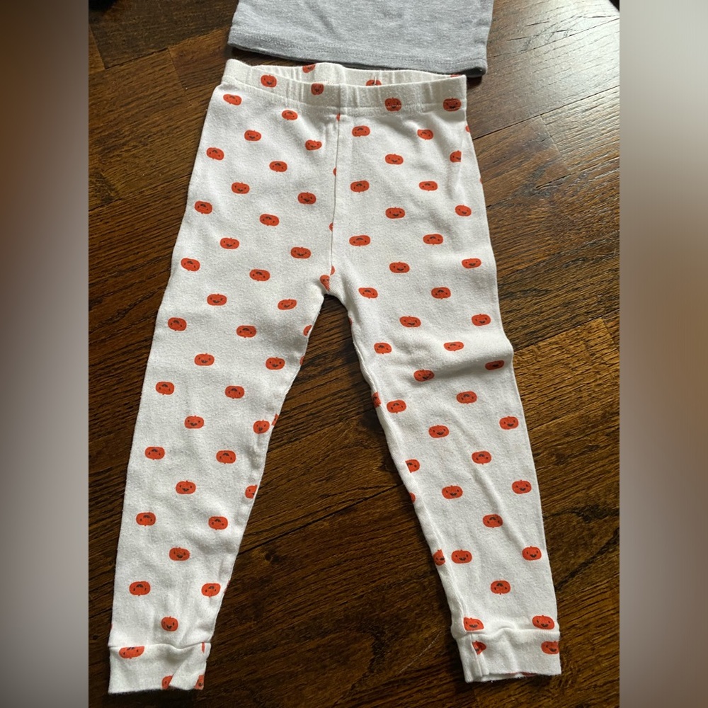 baby/toddler 2T halloween PJs Chick Pea Pajamas festive long sleeve cotton set - Picture 11 of 16